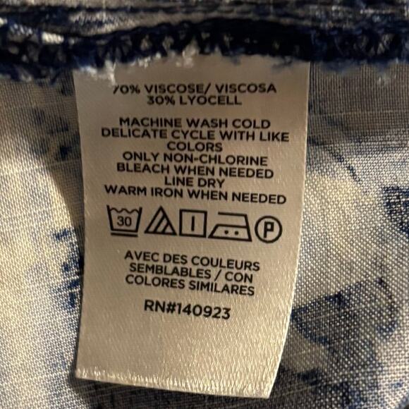 Ann Taylor Loft Women’s Small Petite Dress Midi Puff Short Sleeve Tie Waist - Picture 5 of 13